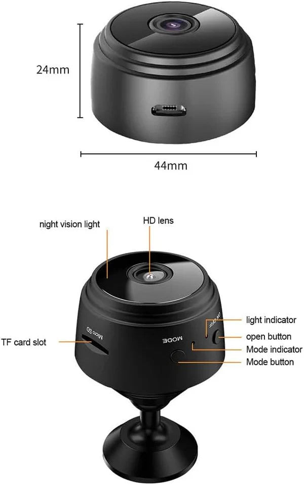 A9 Mini WIFI Wireless IP Security Camera